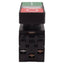 Used Eaton E22DB1B20X11C Double Headed Illuminated Pushbutton, 1NO+1NC, I/O Marking