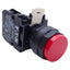 Used Eaton E22EB2B Red Momentary Extended Push Button ø22.5mm, 1NC, 600VAC 10A Max