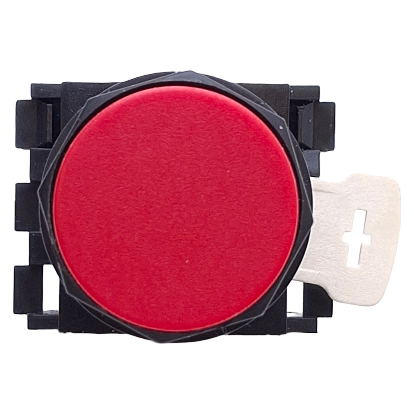 Used Eaton E22EB2B Red Momentary Extended Push Button ø22.5mm, 1NC, 600VAC 10A Max