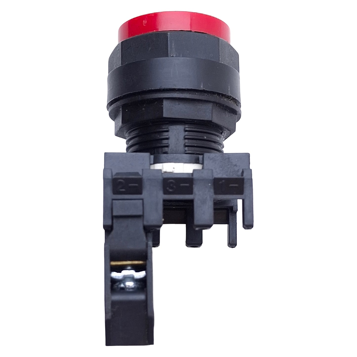 Used Eaton E22EB2B Red Momentary Extended Push Button ø22.5mm, 1NC, 600VAC 10A Max