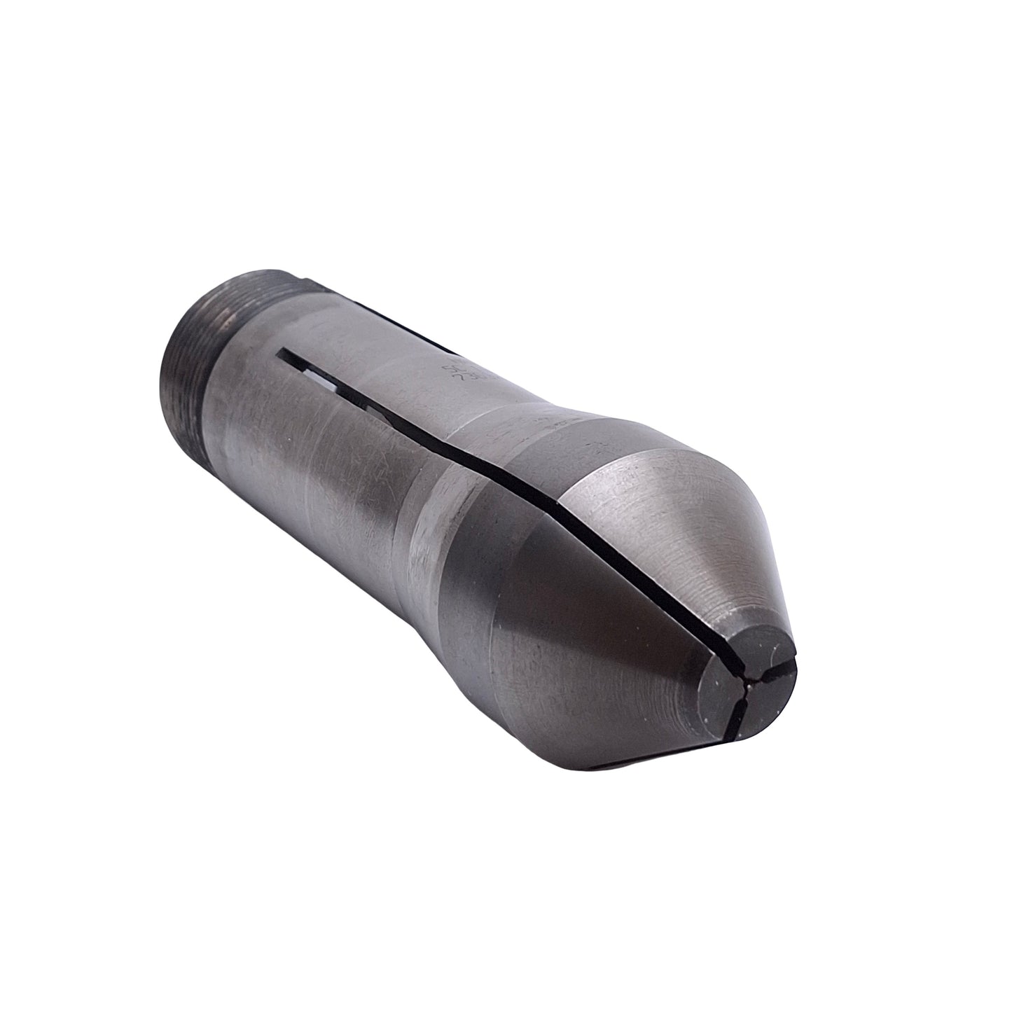 Used Hardinge 110699-001 7363X Flat Nose Collet, 0.036in Round, 5C Mount, 4.47in OAL