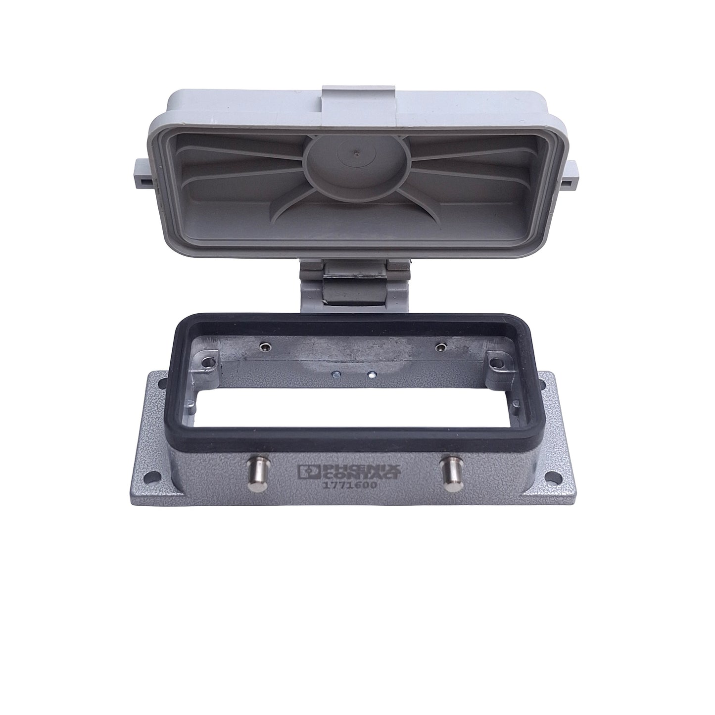 New – Open box Phoenix Contact 1771600 HC-B-16-AFQD HEAVYCON Connector Housing, Type B16