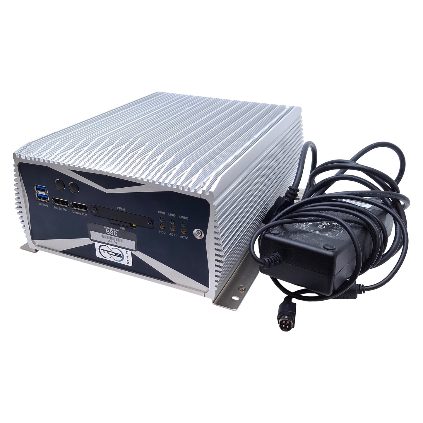 Used NEXCOM NISE 3600E2 Industrial Computer, Intel i7-3720QM 2.6GHz, 4GB RAM *No HDD*