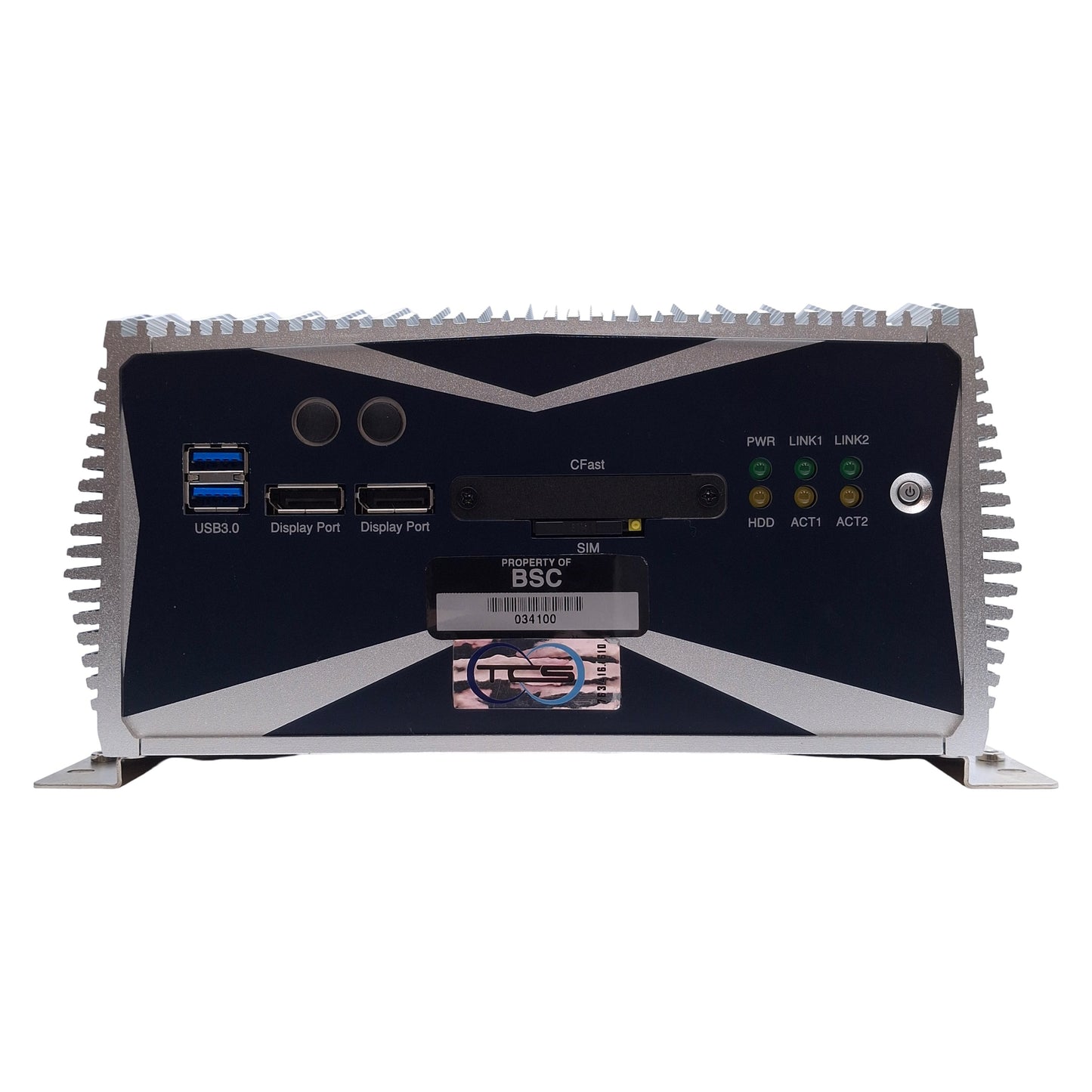 Used NEXCOM NISE 3600E2 Industrial Computer, Intel i7-3720QM 2.6GHz, 4GB RAM *No HDD*