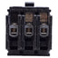 Used Schneider Electric QOU310 Miniature Circuit Breaker, 3 Pole, 240VAC 10A*Chipped*