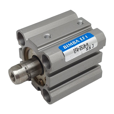 Used Bimba EFR-2510-M Spring Extend Pneumatic Cylinder, ø25mm Bore, 10mm Stroke, M5