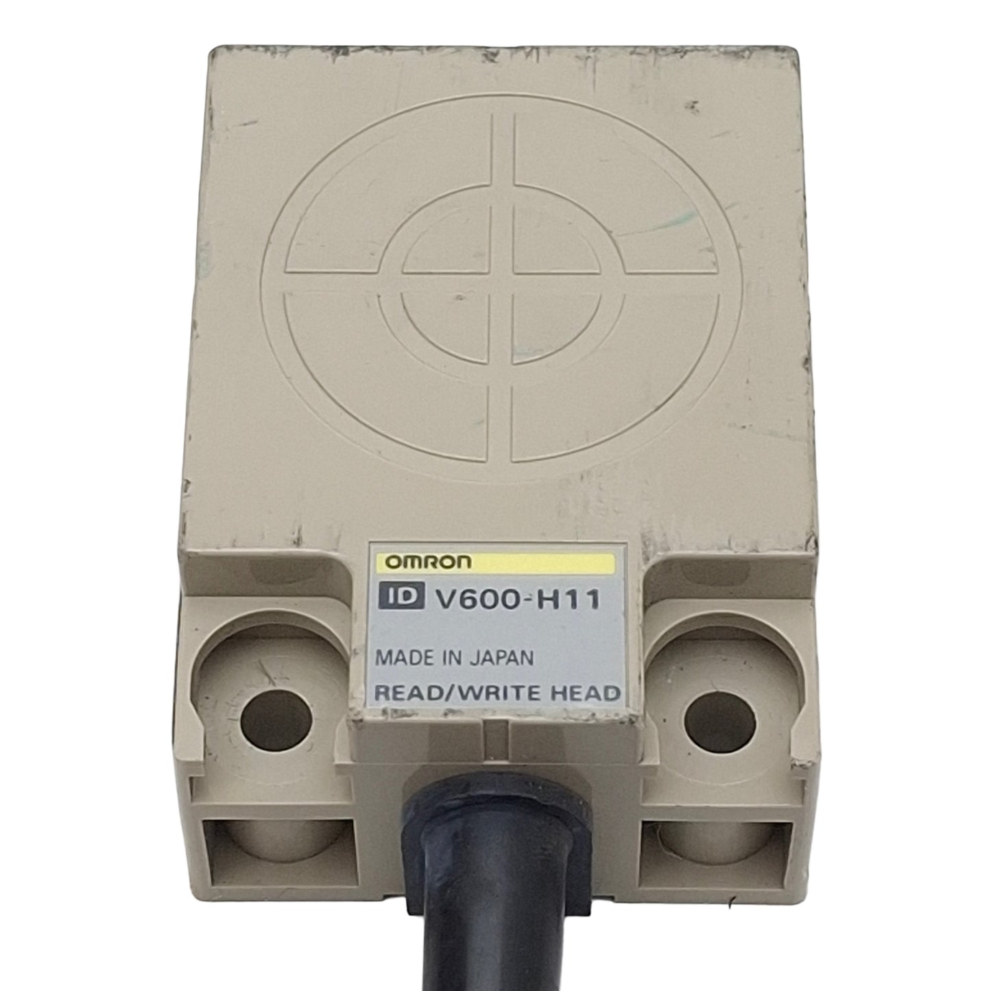 Used Omron V600-H11 RFID Reader Read/Write Head Module, 530kHz Frequency, 12-Pin