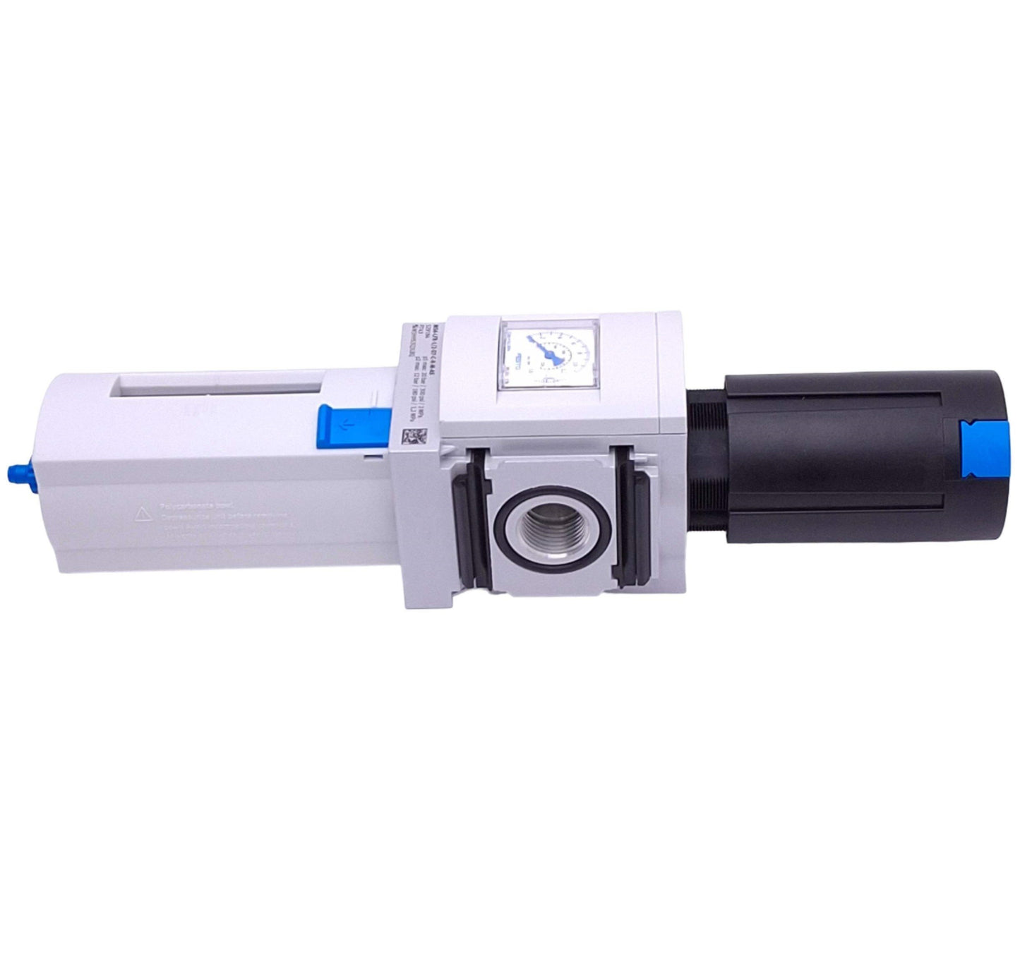 New – Open box Festo MS6-LFR-1/2-D7-C-R-M-AS Filter Regulator, 20bar Max, 12bar Set, 5μm Filter