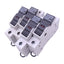 Used Lot of 4 Allen Bradley 1492-FB1C30-L Fuse Holders, 1-Pole Class CC, 30A 600V Max