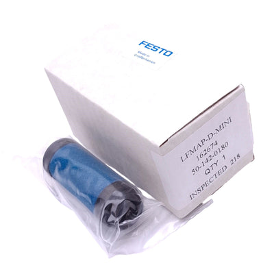 New Festo 162674 MS4/D-MINI-LFM-A Mini Filter Cartridge, 0.01μm Filtration