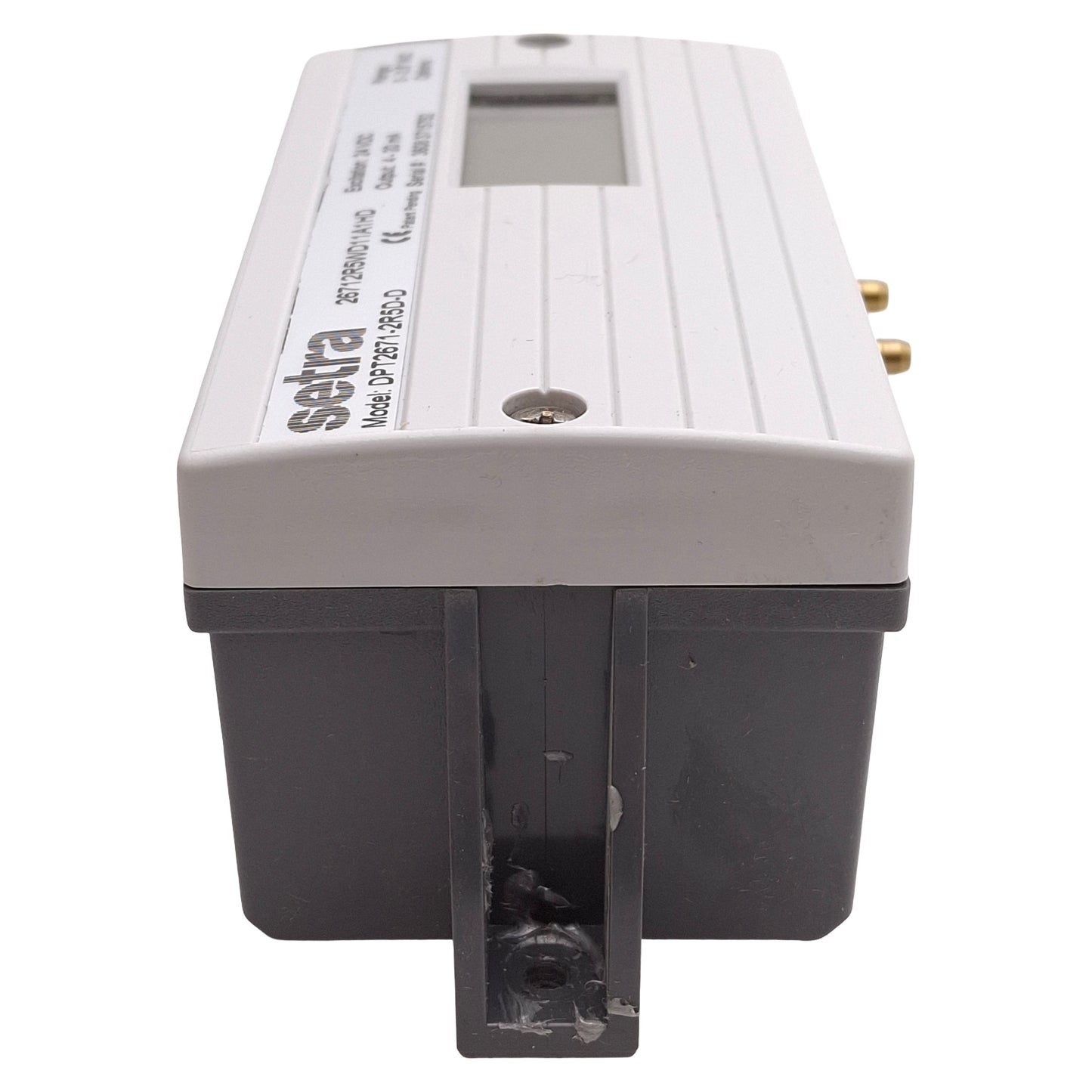 Used Setra DPT2671-2R5D-D Differential Pressure Transducer, 4-20mA, 0-2.5in WC, 24VDC