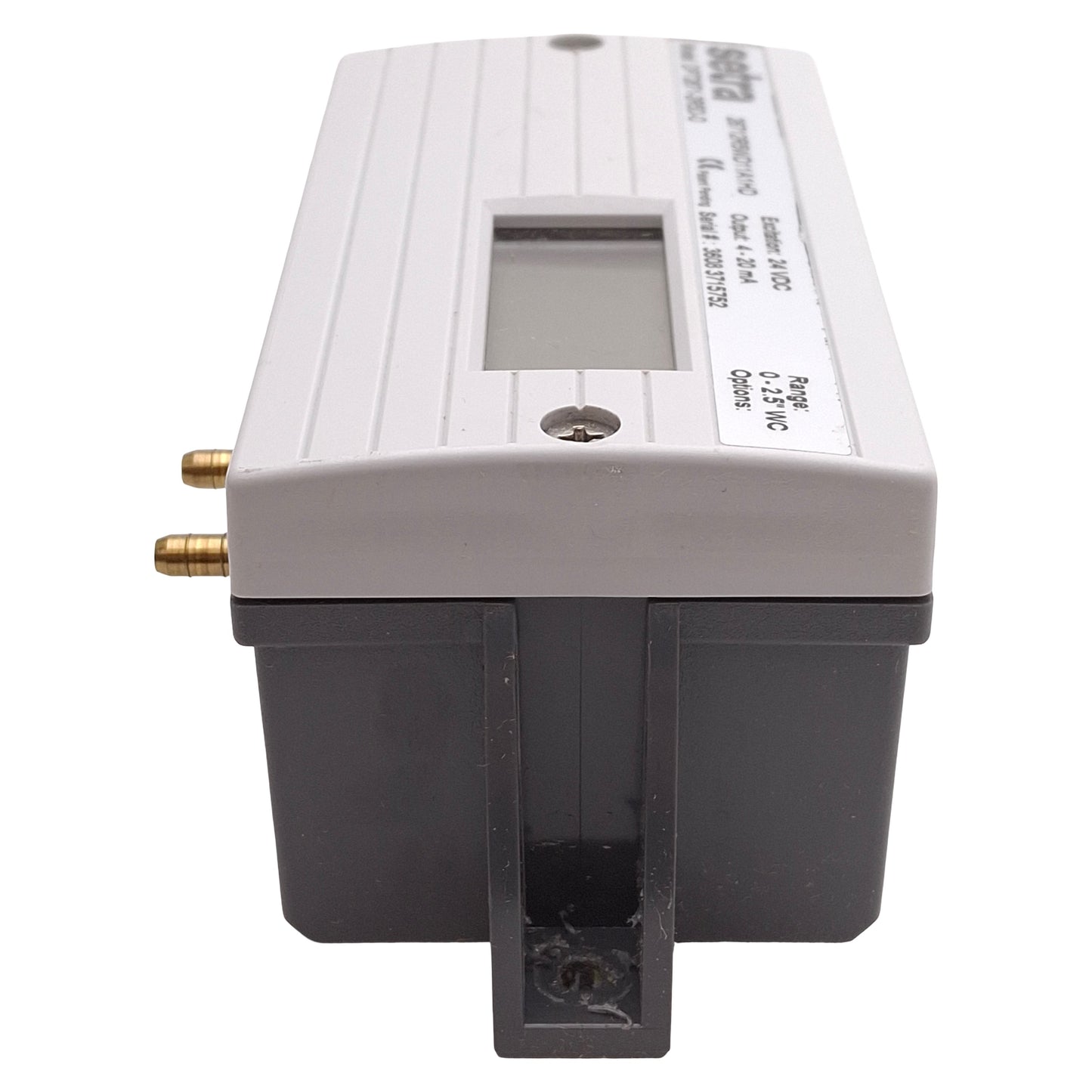 Used Setra DPT2671-2R5D-D Differential Pressure Transducer, 4-20mA, 0-2.5in WC, 24VDC