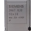 Used Siemens 3NW7 030 Fuse Holder, 3-Pole, 10x38 Fuse Size, 690VAC 32A Max, DIN Rail