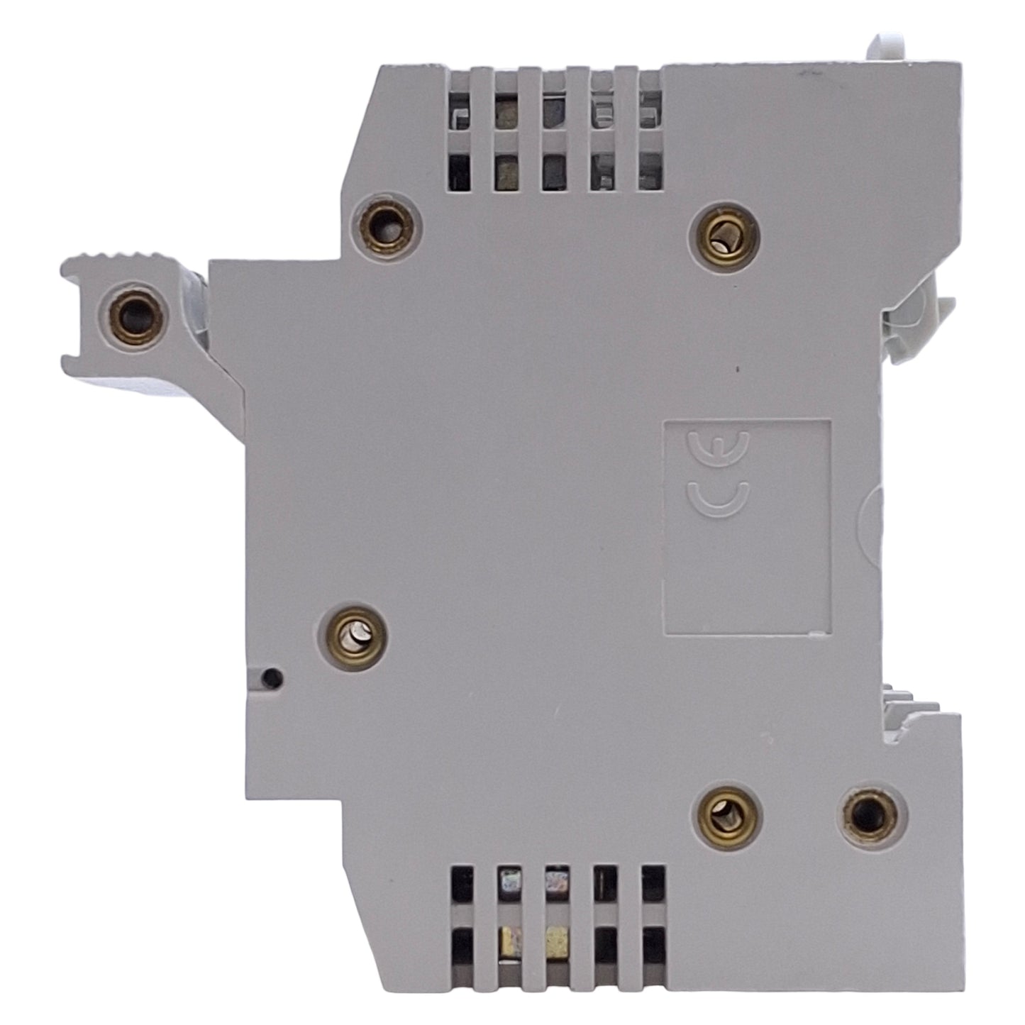 Used Siemens 3NW7 030 Fuse Holder, 3-Pole, 10x38 Fuse Size, 690VAC 32A Max, DIN Rail