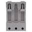 Used Siemens 3NW7 030 Fuse Holder, 3-Pole, 10x38 Fuse Size, 690VAC 32A Max, DIN Rail