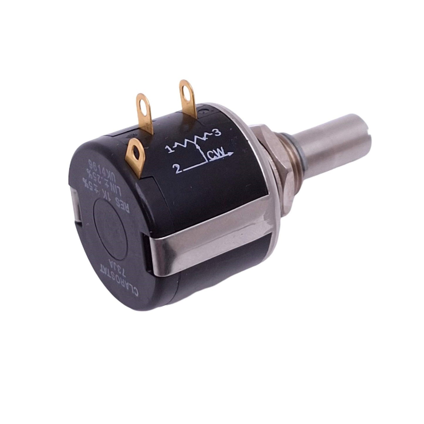 New Clarostat 73JA1K Precision Potentiometer, 10-Turn, 1kOhm, 2W Max