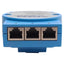 Used Advantech ADAM-6520 Unmanaged Ethernet Switch, 5-Port, RJ-45, 10-30VDC, DIN Rail