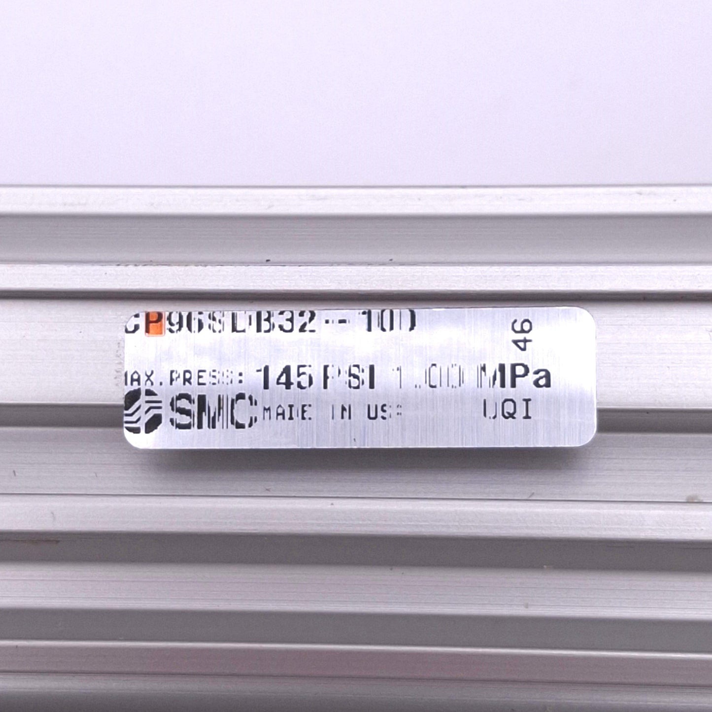 New SMC CP96SDB32-100 Pneumatic Cylinder, 32mm Bore, 100mm Stroke, G 1/8in, 1.0MPa