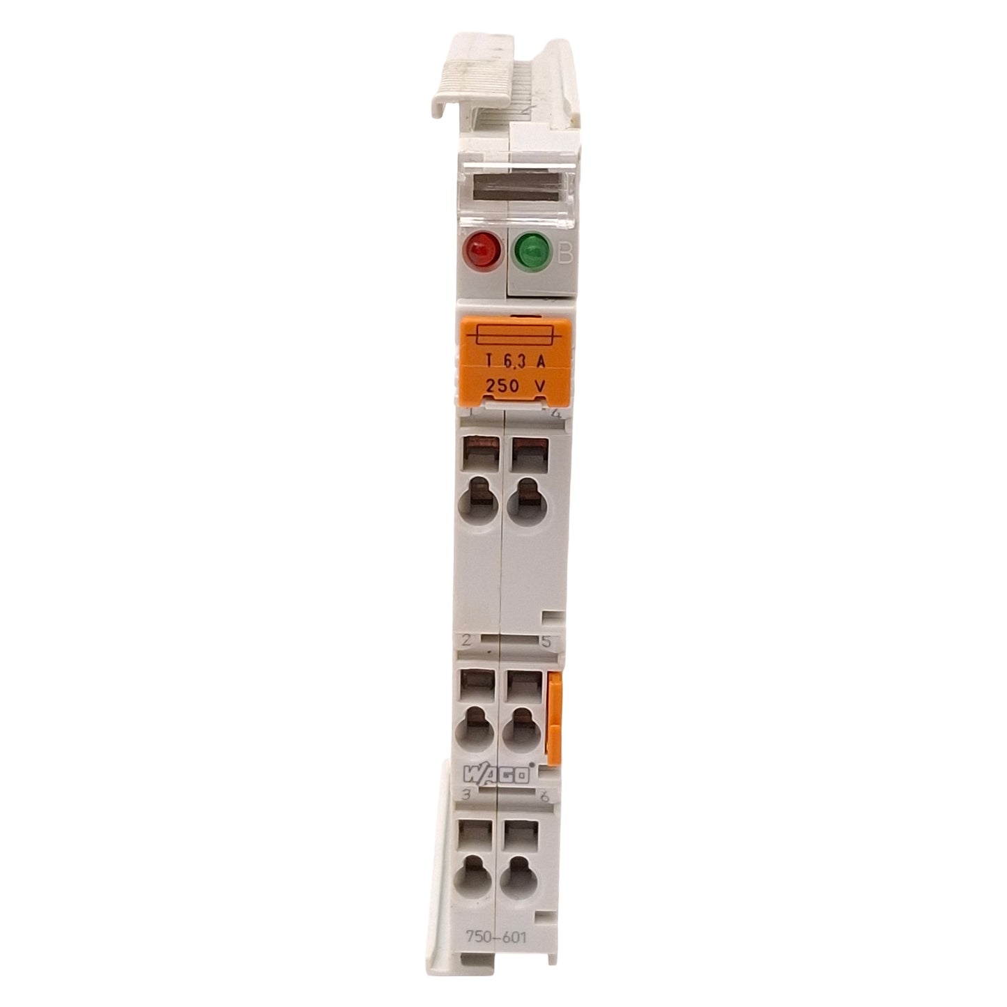 Used Lot of 3 Wago 750-601 PLC Power Supply Module, 5x20 Fuse Holder, 24VDC, DIN Rail