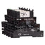 Used Lot of 5 Eaton C383KT12D / C383RL24D Socket & Relay, 6A 250VAC, 24VDC Coil