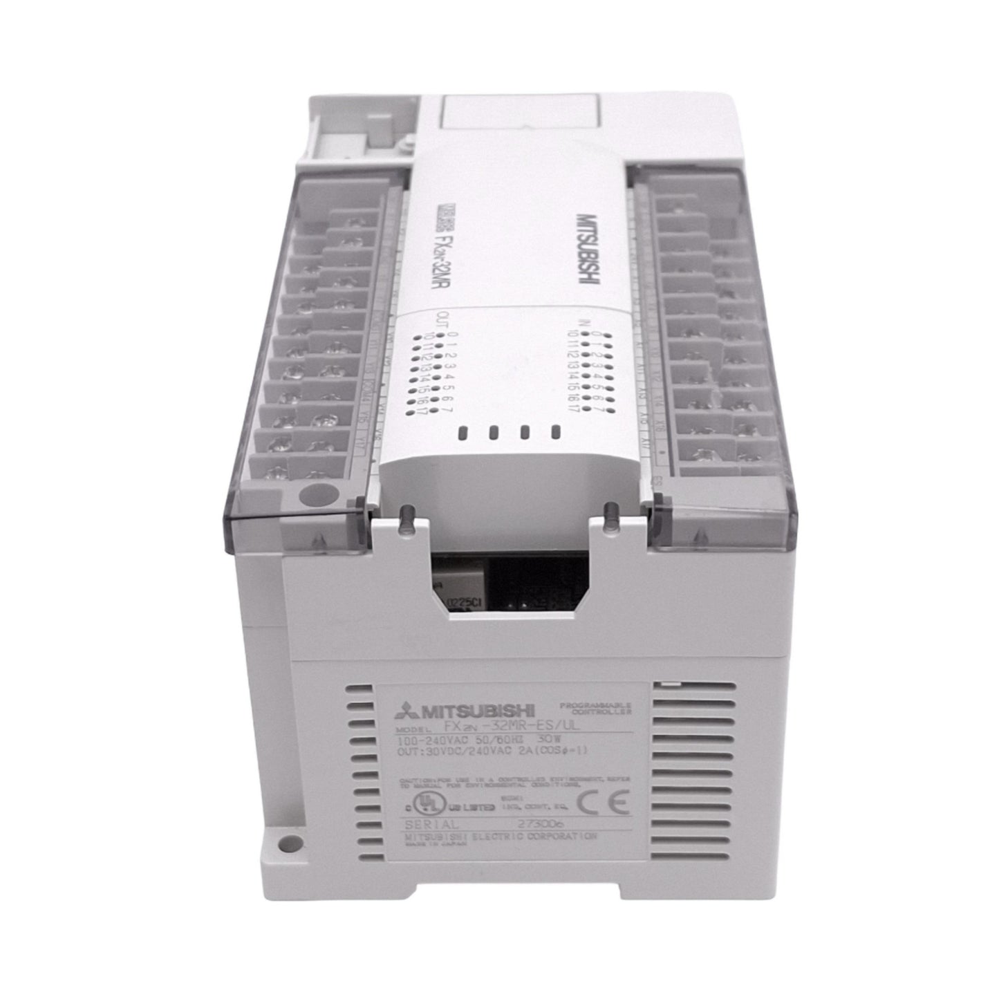 Used Mitsubishi FX2N-32MR-ES/UL Programmable Controller for MELSEC FX2N PLC, 32-Point