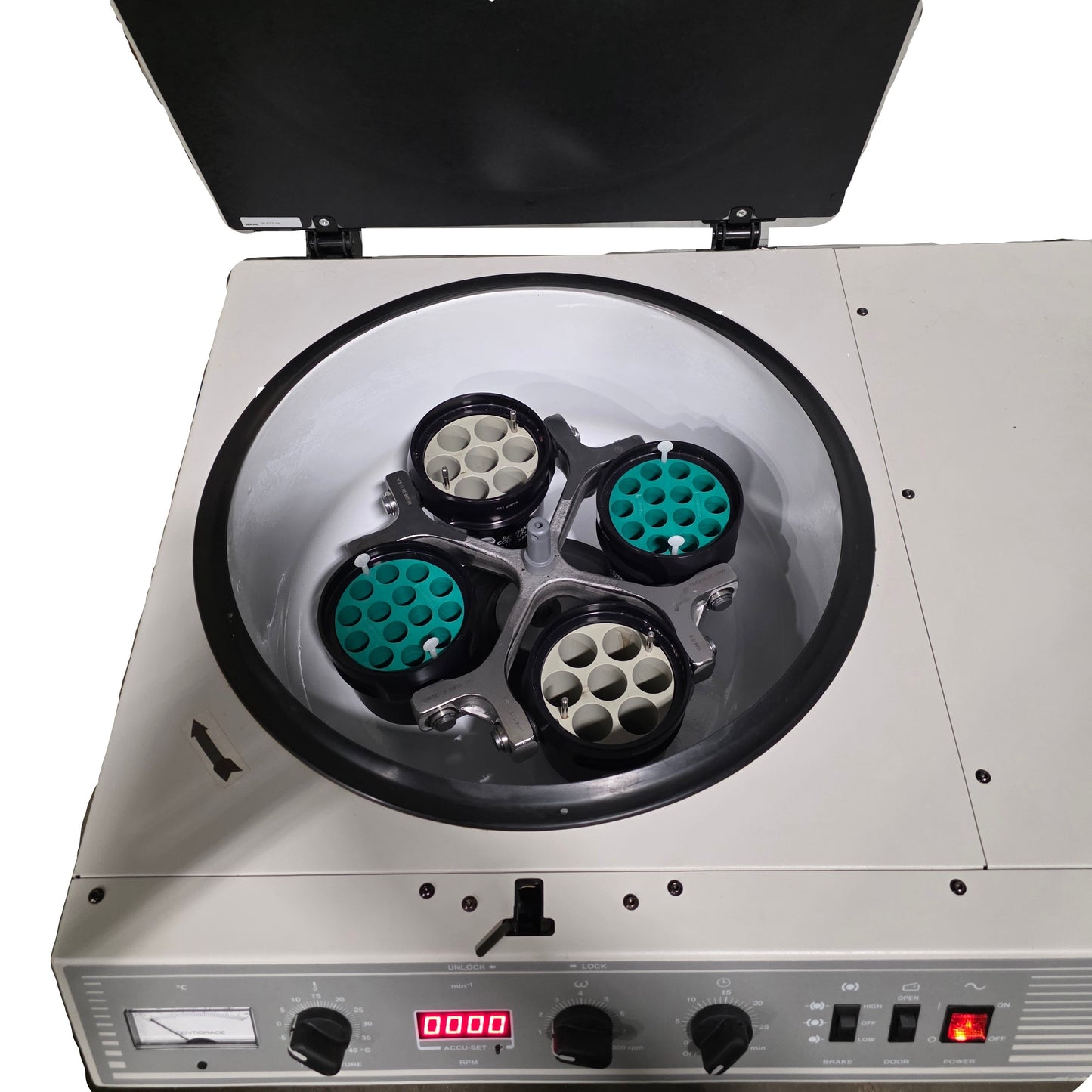 Used Beckman Coulter Allegra 6R Refrigerated Centrifuge 0-8000RPM -10° To 40°C 120VAC