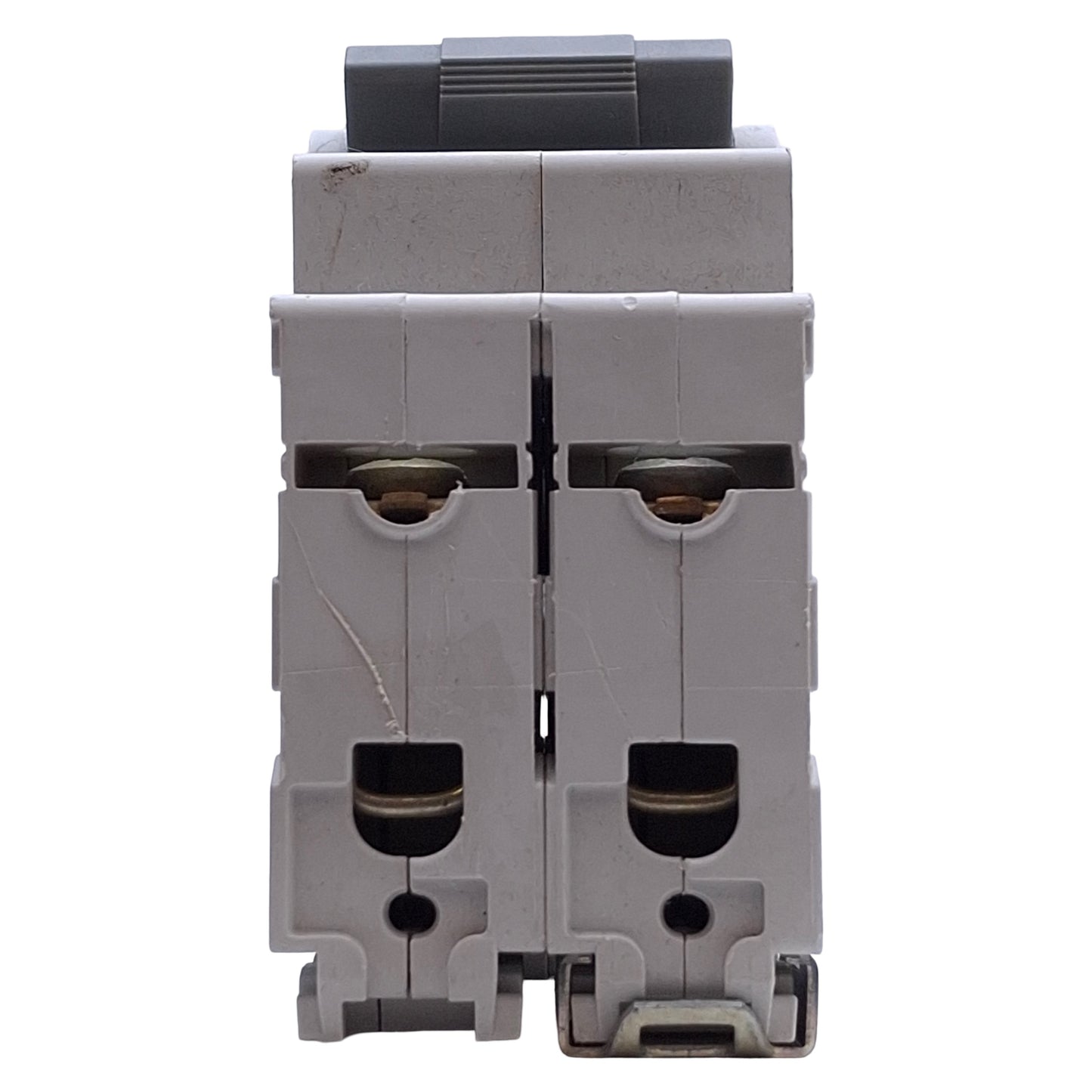 Used Lot of 2 Cutler Hammer WMS2D07 Circuit Breaker 2-Pole, 7A, 277/480VAC, DIN Rail