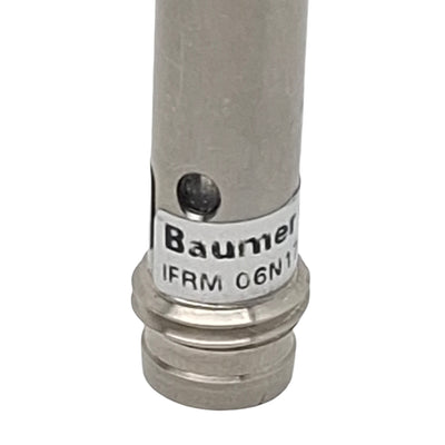Used Baumer IFRM 06N17A1/S35L Inductive Proximity Sensor 2mm Range, 6-36VDC, 3-Pin M8