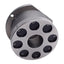 Used Pneumatic Air Chuck / 5C Collet Holder, M5 x 0.8 Thread, ø3.875in x 2.5in Length