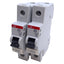 Used Lot of 2 ABB S261-B10 Circuit Breaker 1-Pole, 10A, 440VAC/60VDC, DIN Rail