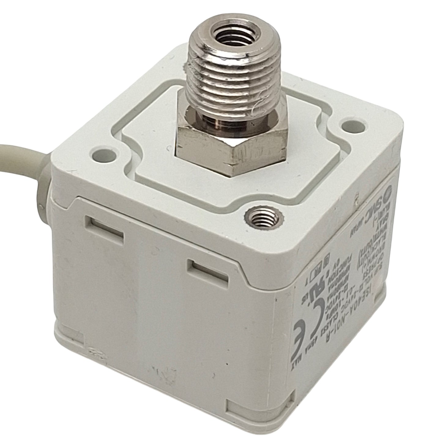 Used SMC ISE40A-N01-R Digital Pressure Switch, NPN, 12-24VDC, -0.1~1.0MPa, 1/8in NPT