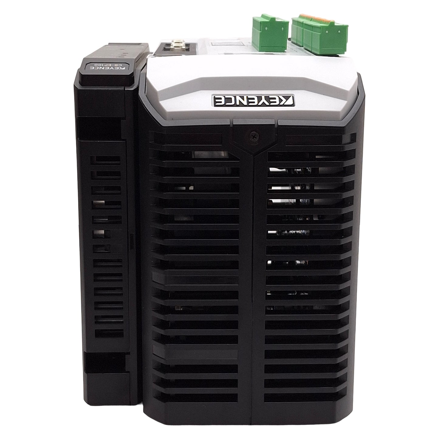 Used Keyence LS-9501 / CB-EP100 High-Speed Optical Micrometer Controller, NPN, 24VDC