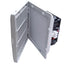 New – Open box Hoffman HF0924414 nvent Side-Mount Filter Fan Lt Gray, 24VDC, 70 CFM, 8x8x4"