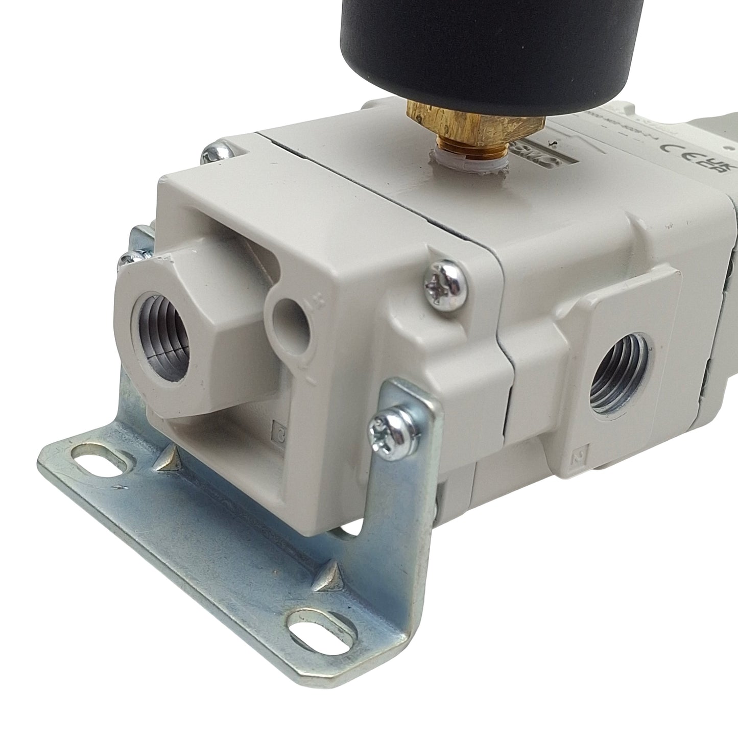 Used SMC AV2000-N02-5DZB-Z-A Soft Start Valve, 1/4in NPT, 30-150psi, 24VDC Coil