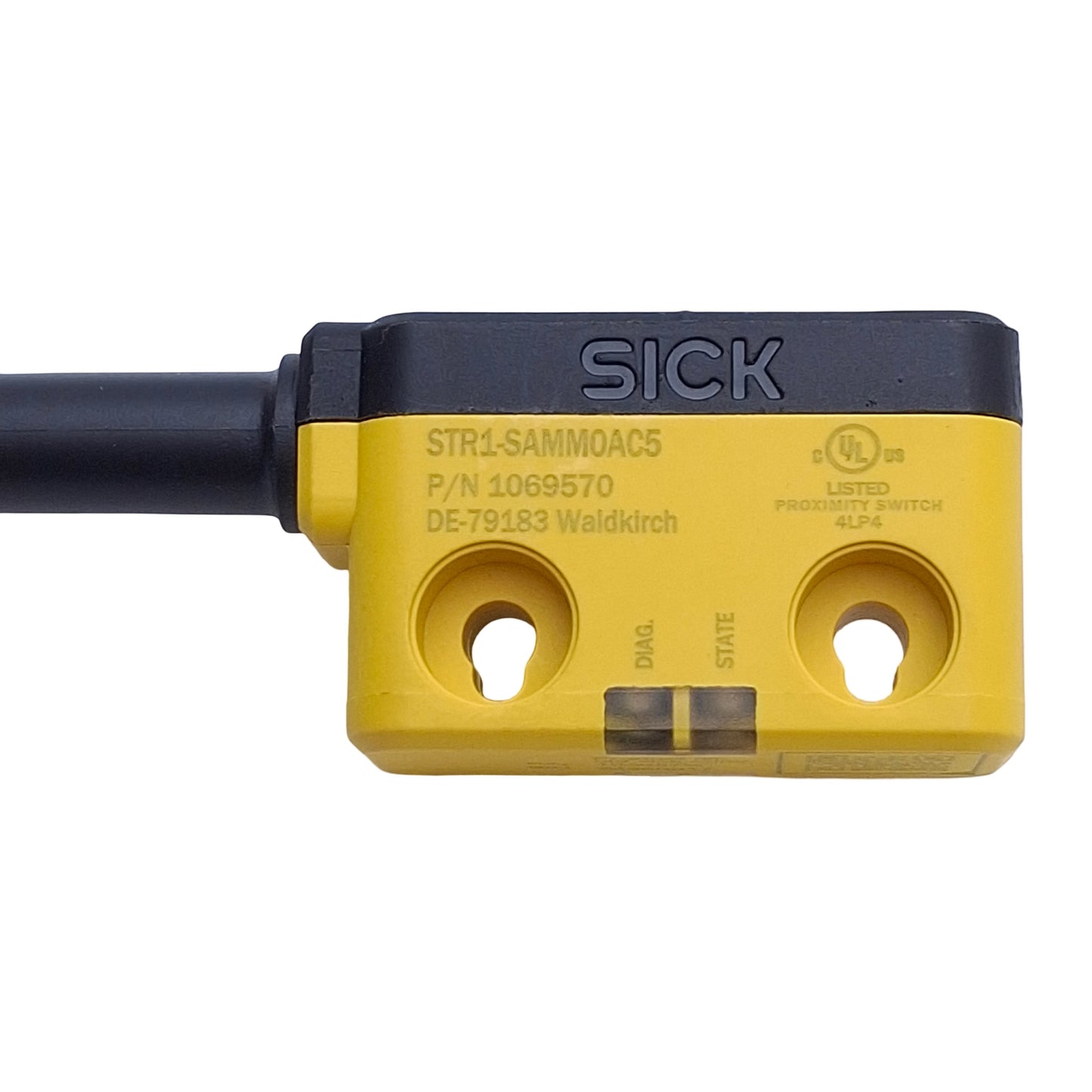 Used SICK STR1-SAMM0AC5 Non-Contact Safety Switch 24VDC, 50mA, M12 5-Pin, 0.2m Cable
