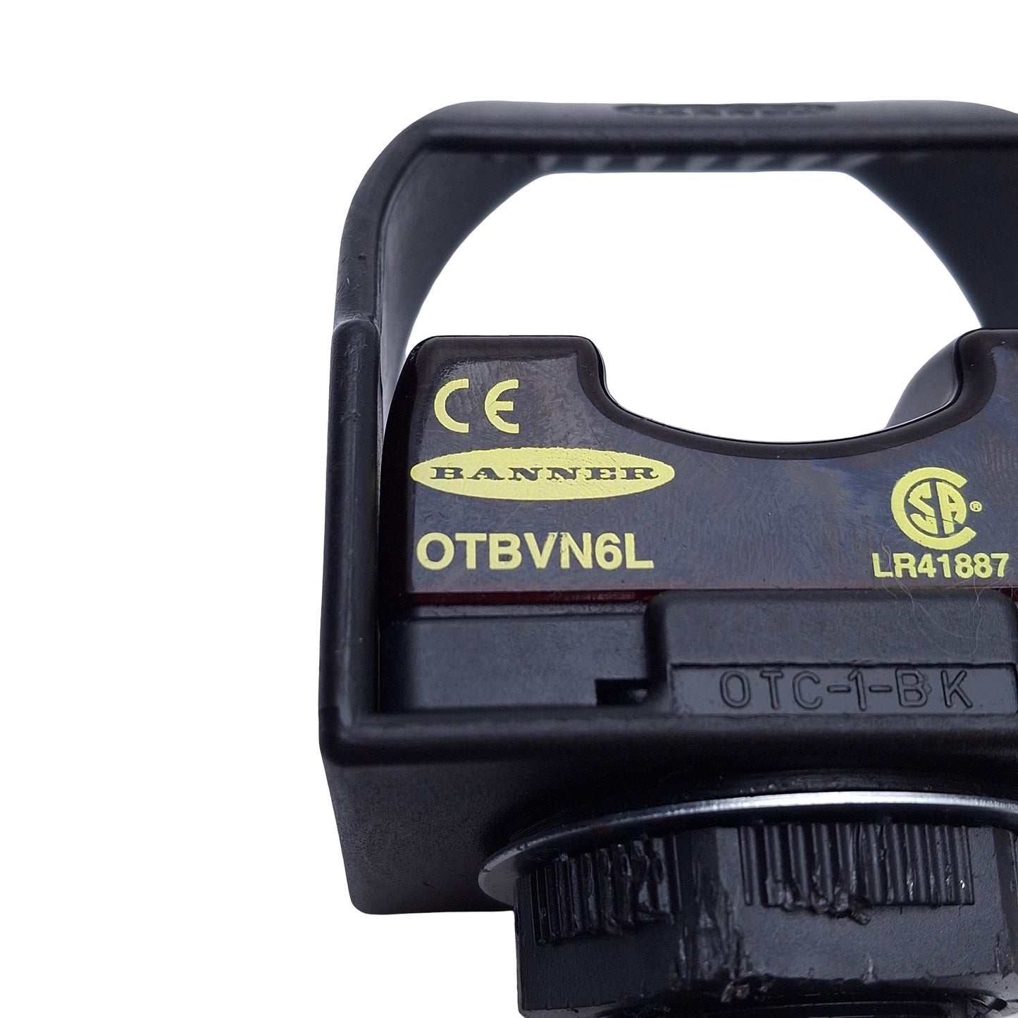Used Banner Engineering OTBVN6L Optical Touch Button, 10-30VDC, Complimentary NPN Out