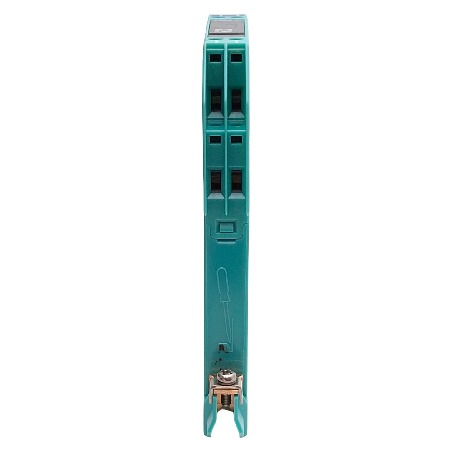 Used Pepperl + Fuchs 71996 Z966.H Safe Snap Zener Barrier, 2-Ch 10V @ 10µA AC Version