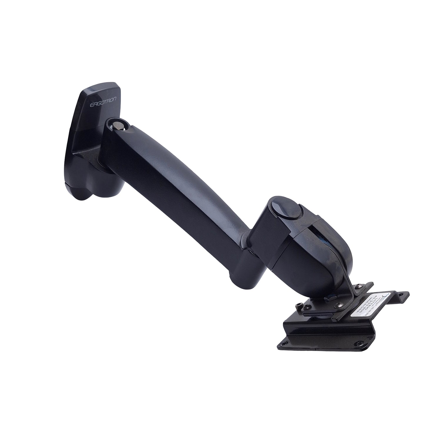 Used Ergotron 45-233-200 Wall Monitor Arm, 38in LCD, 25lbs Capacity, VESA MIS-D