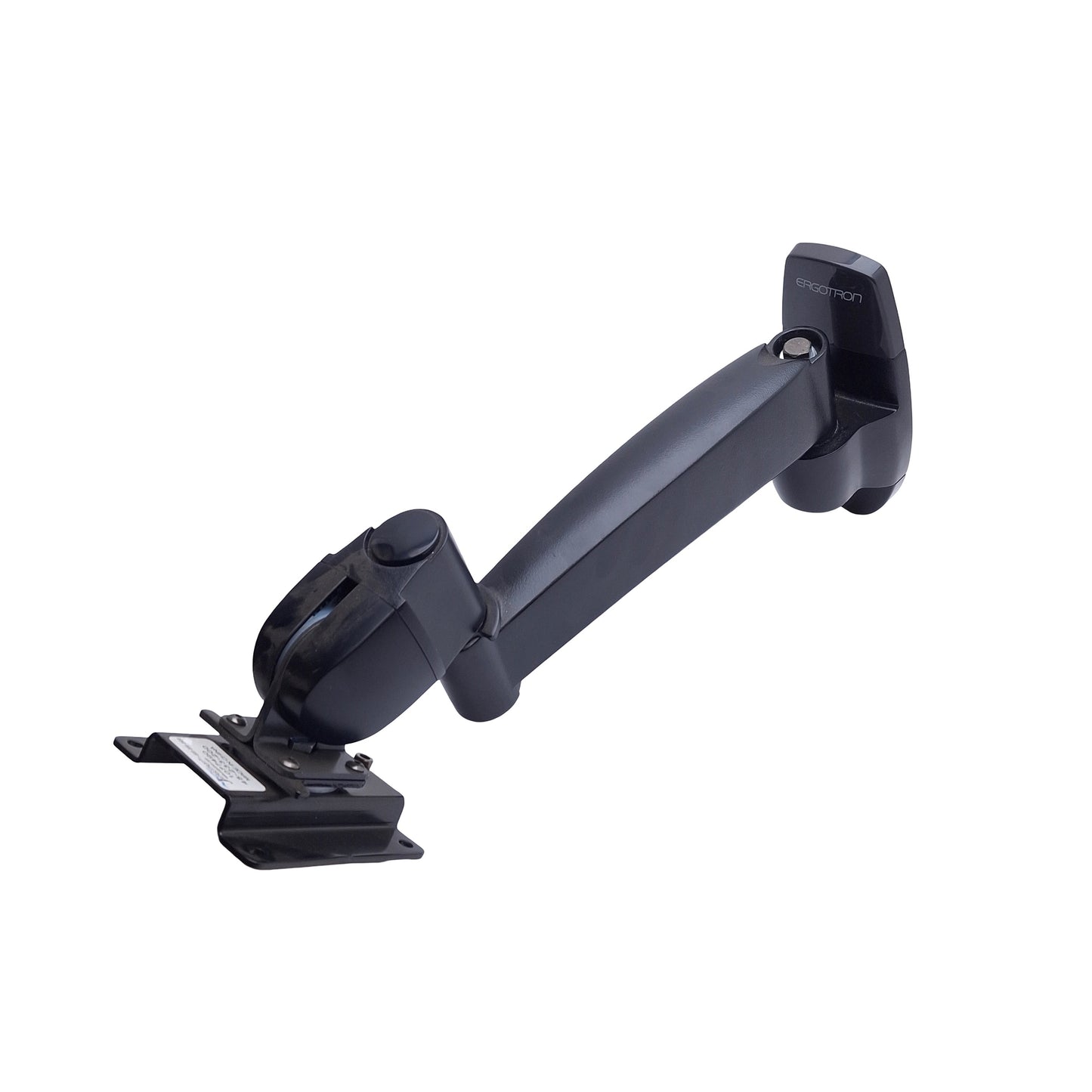 Used Ergotron 45-233-200 Wall Monitor Arm, 38in LCD, 25lbs Capacity, VESA MIS-D
