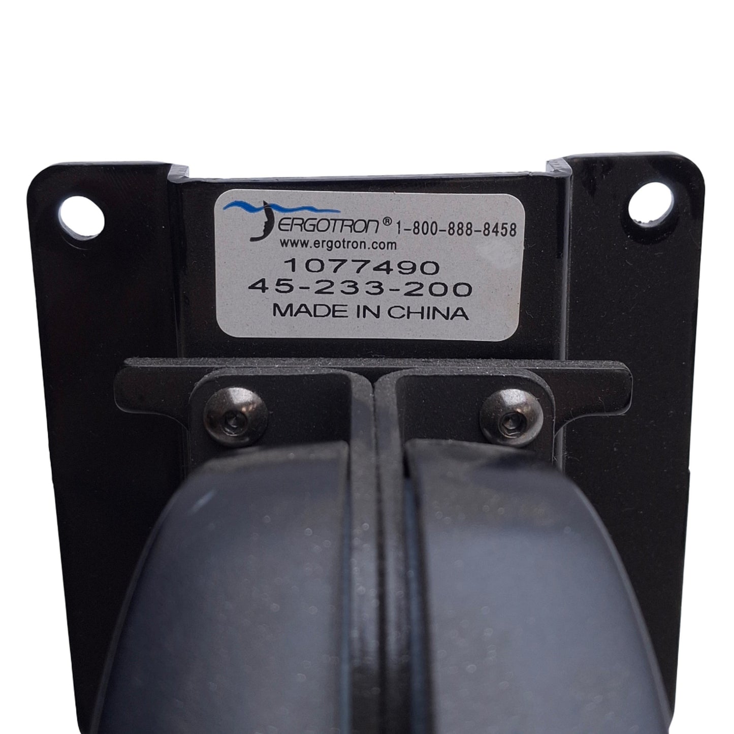 Used Ergotron 45-233-200 Wall Monitor Arm, 38in LCD, 25lbs Capacity, VESA MIS-D