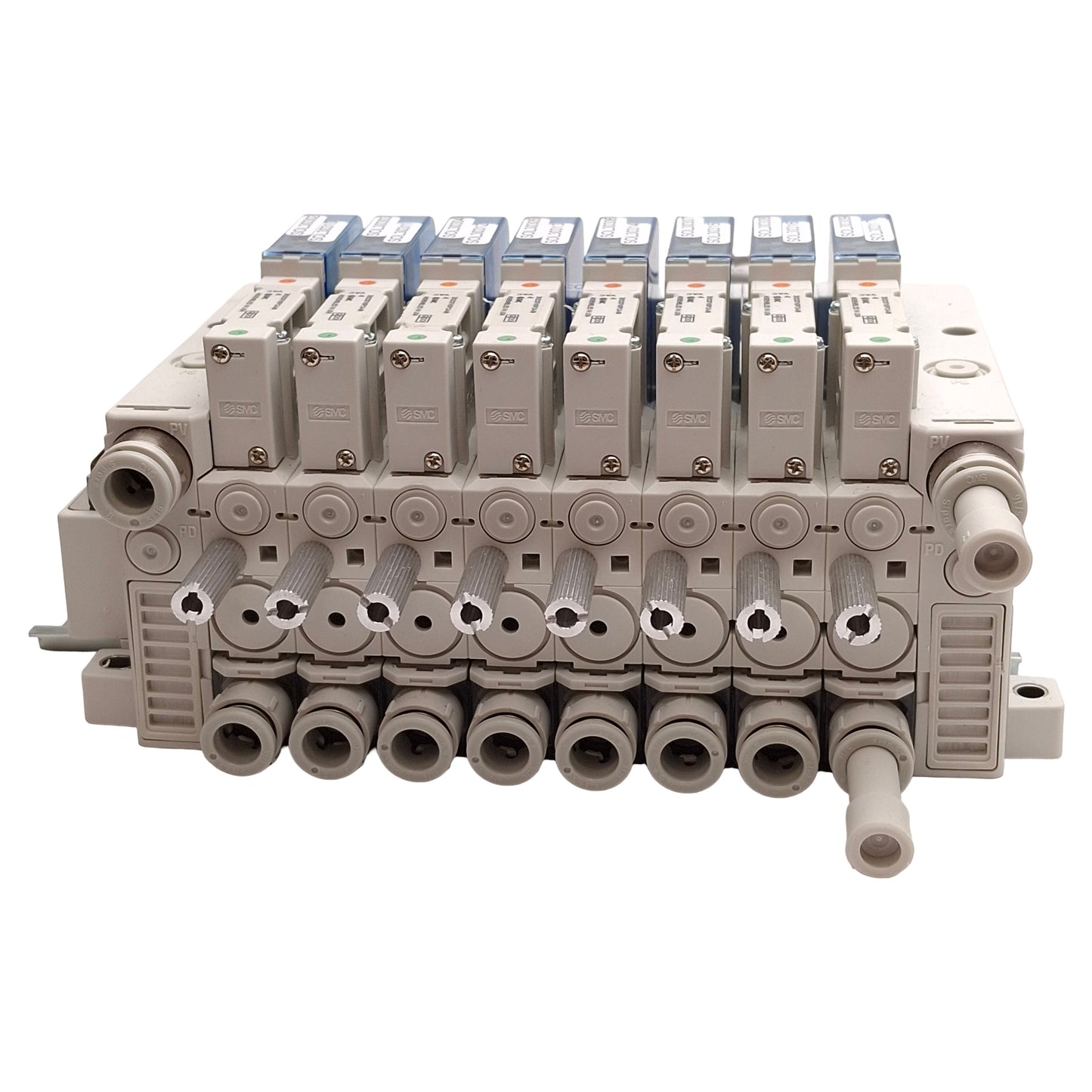 New – Open box SMC ZKM08F-B-CPY-E/1K88 Vacuum Ejector Manifold, 8-Station, 0 to -101kPa, DB25