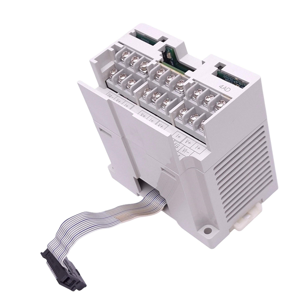 Used Mitsubishi FX2N-4AD Special Function Block for MELSEC PLC, A/D 4-Channel, 24VDC