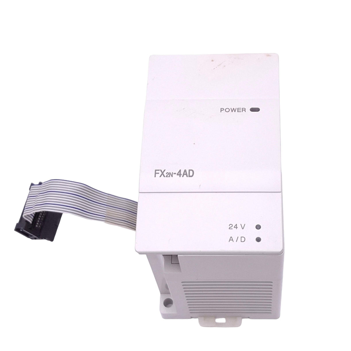Used Mitsubishi FX2N-4AD Special Function Block for MELSEC PLC, A/D 4-Channel, 24VDC