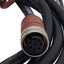 Used Omron STI 60567-3030 Light Curtain Cable, M12 8-Pin Female to Flying Leads, 4ft