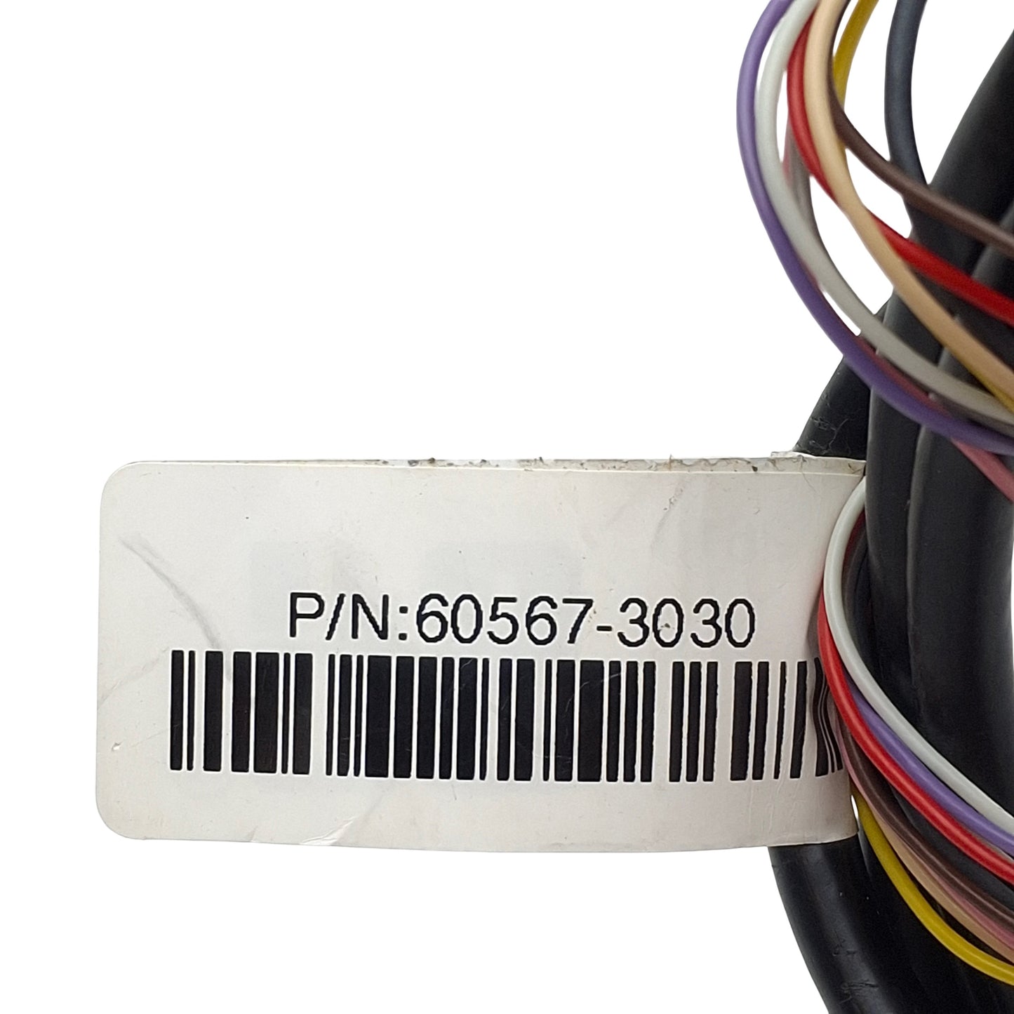 Used Omron STI 60567-3030 Light Curtain Cable, M12 8-Pin Female to Flying Leads, 4ft