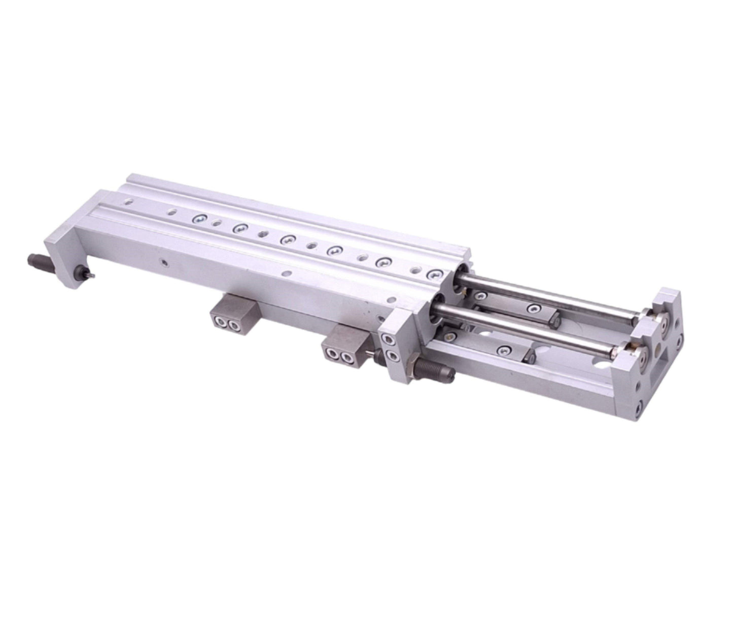 Used SMC MXS16L-125 Pneumatic Slide Table, 16mm Bore, 125mm Stroke, M5, 0.7MPa