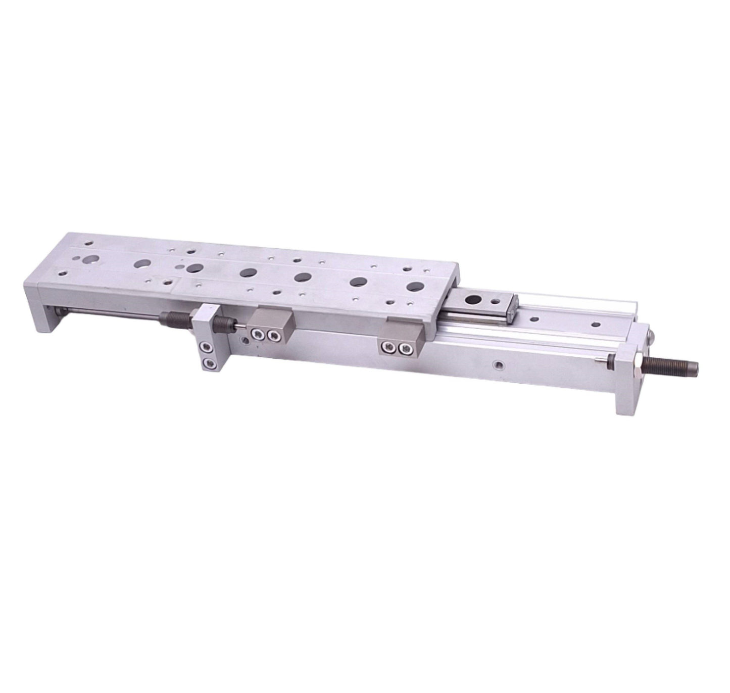 Used SMC MXS16L-125 Pneumatic Slide Table, 16mm Bore, 125mm Stroke, M5, 0.7MPa