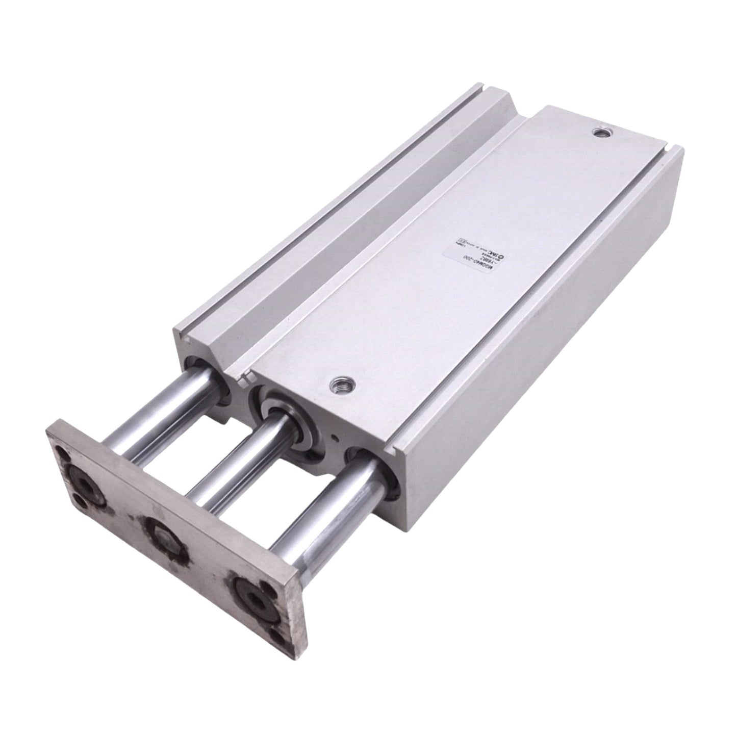 Used SMC MGQM40-200-Y69BZ Compact Guided Cylinder, 40mm Bore, 200mm Stroke, 1.0MPa