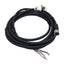 New – Open box Omron STI 60568-0030 Light Curtain Cable, M12 5-Pin Female to Flying Leads, 3.4m