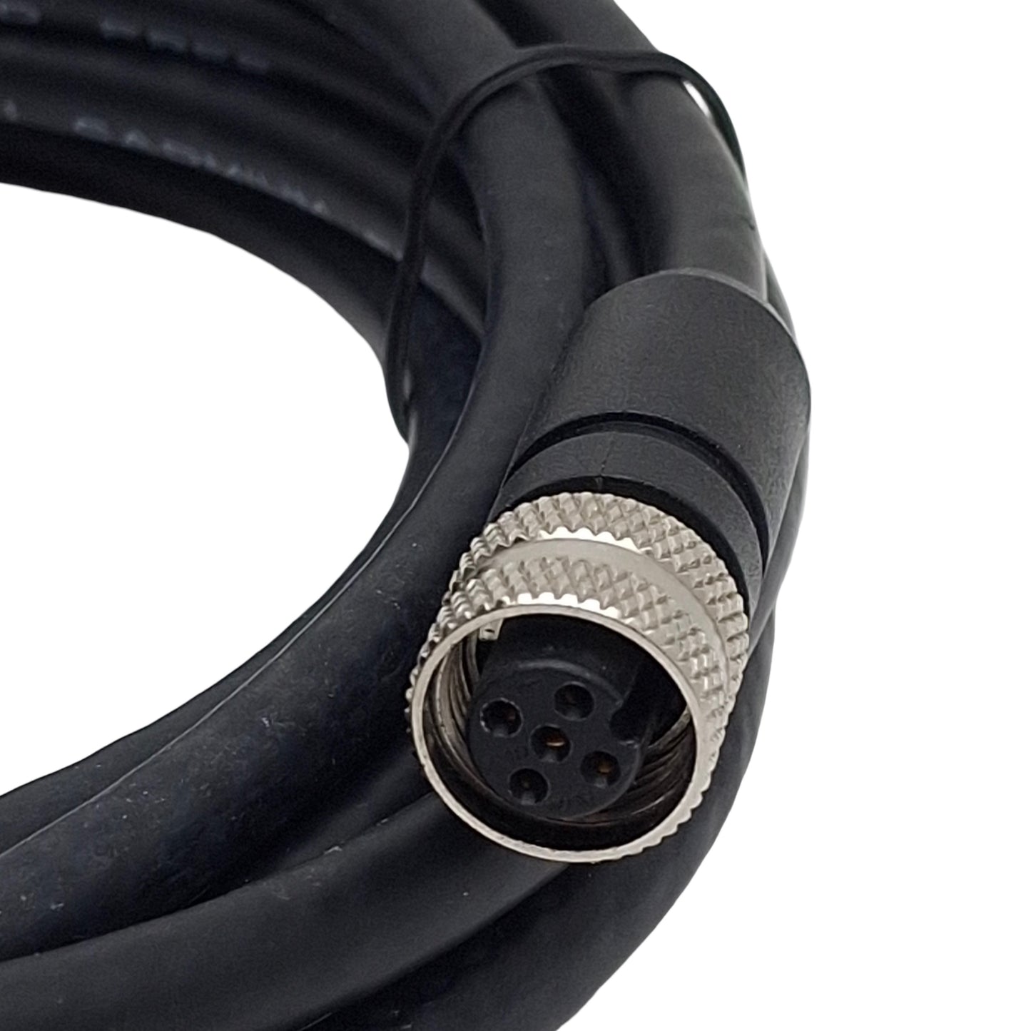 New – Open box Omron STI 60568-0030 Light Curtain Cable, M12 5-Pin Female to Flying Leads, 3.4m